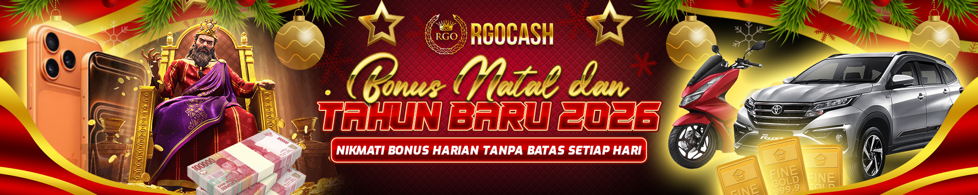 BONUS NATAL DAN TAHUN BARU 2026 RGOCASH